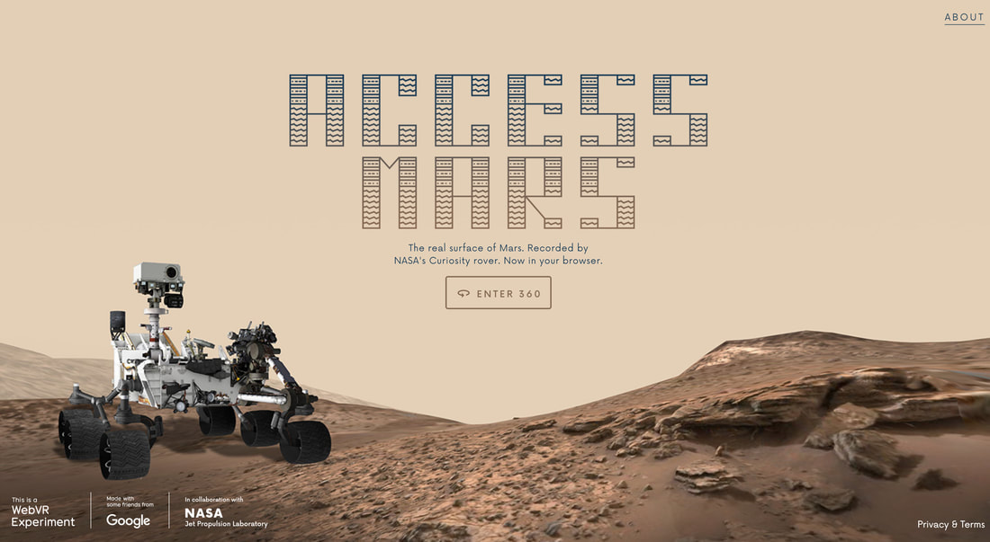 Access Mars with Google WebVR Experiment